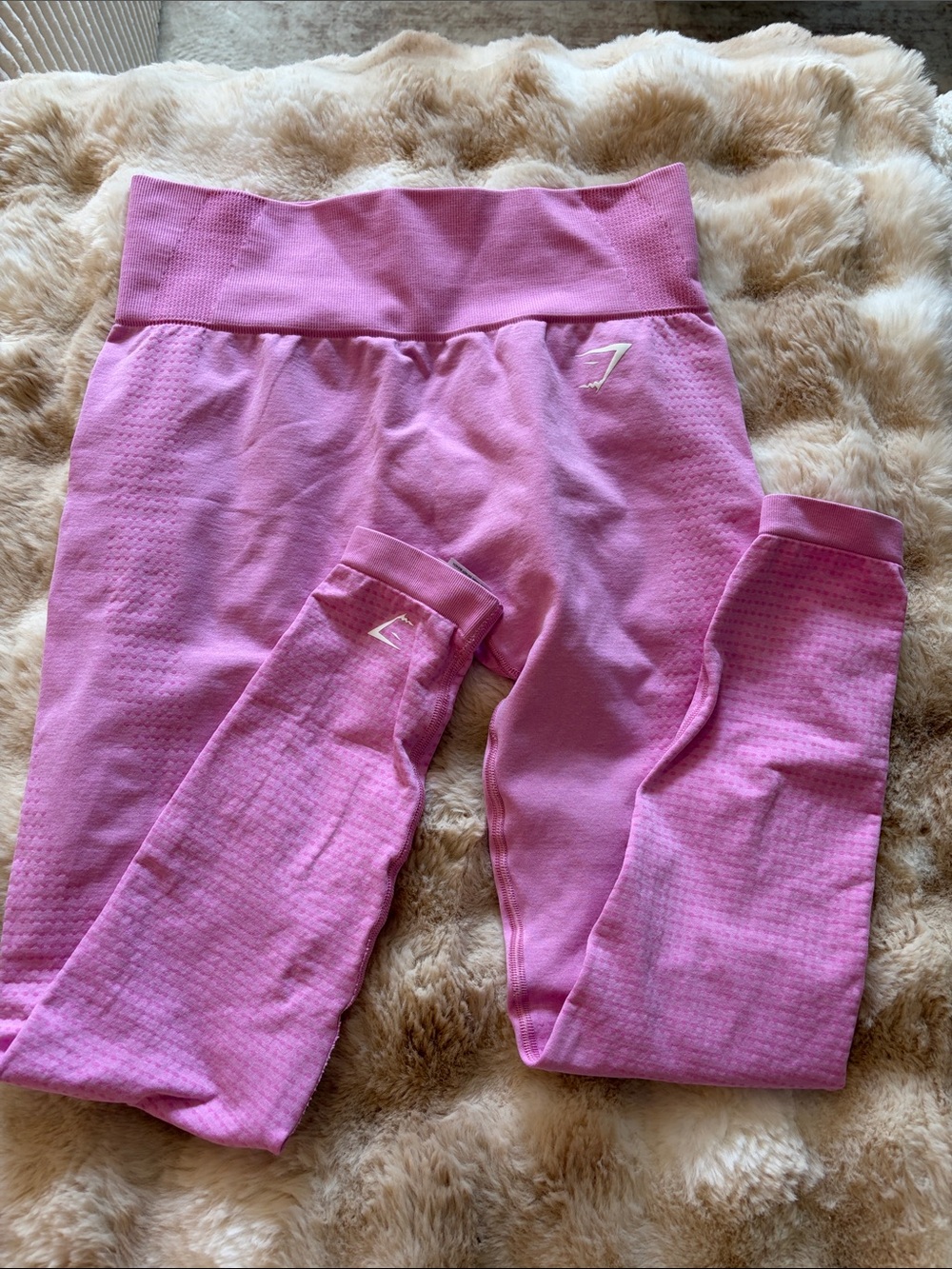 Gymshark vital seamless 2.0 leggings pink size medium